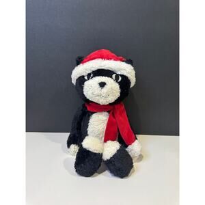 Jellycat London Christmas Jack The Cat 14" Plush Retired EUC HTF